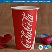 Food Grade Paper Cup with Double PE Coated for Juice Drink